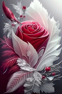 Diamond Painting Rose